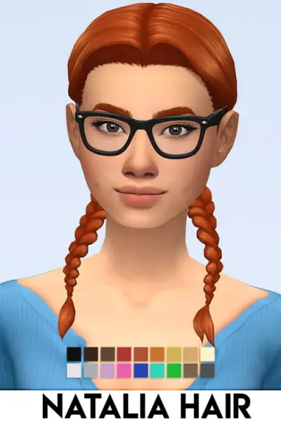 IMVikai: Natalia Hair for Sims 4