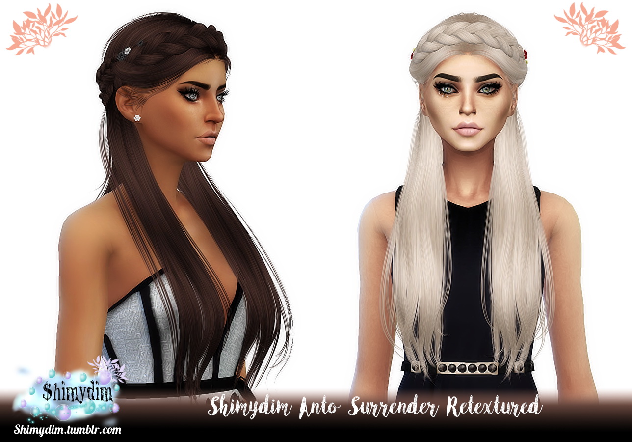 Sims 4 Hairs Aveira Sims 4 Anto S Sunrise Hair Retext