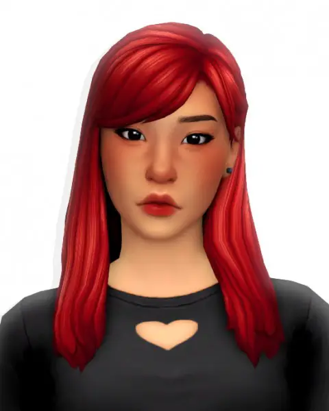 Simandy: Mi Mi hair for Sims 4