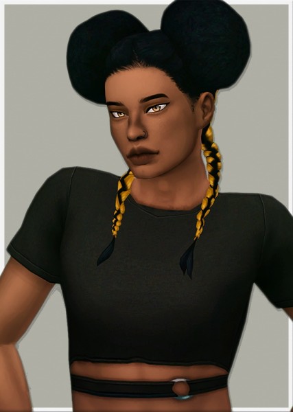 Dbasiasimbr: Mirah Hair for Sims 4