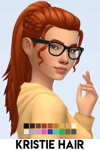 IMVikai: Kristie hair for Sims 4
