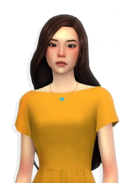 Simandy: Almond Hair for Sims 4