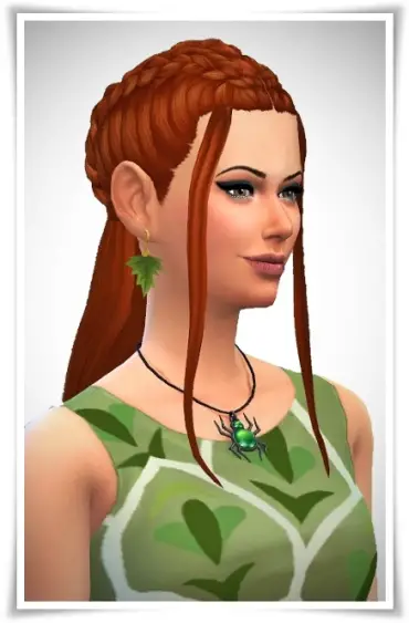 Birksches sims blog: Tauriel Braids for Sims 4