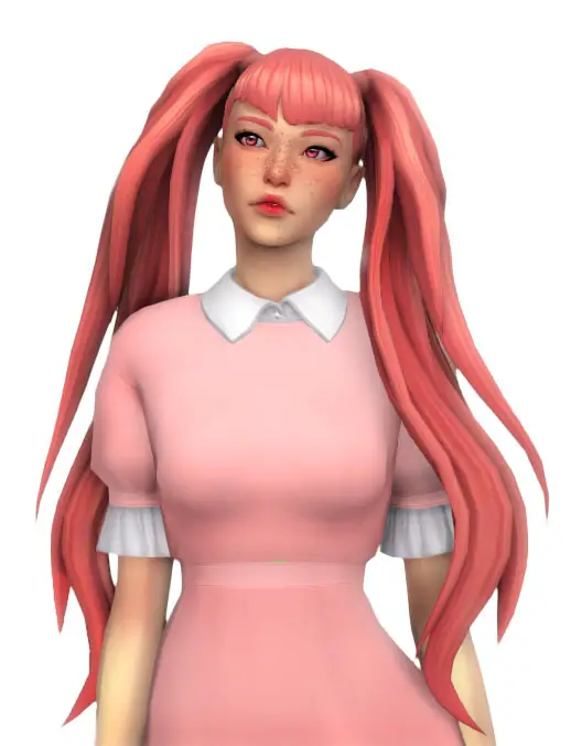 Simandy: Momo Hair - Sims 4 Hairs.