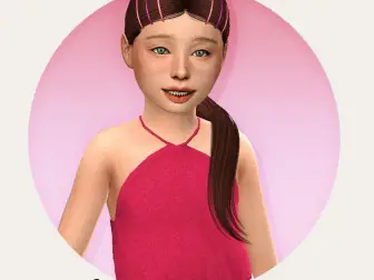 Sims 4 Hairs ~ NewSea: R001 Gaze hair