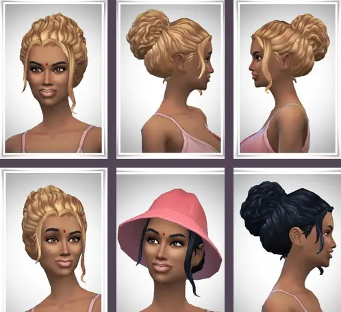Birksches sims blog: Low Pile hair for Sims 4