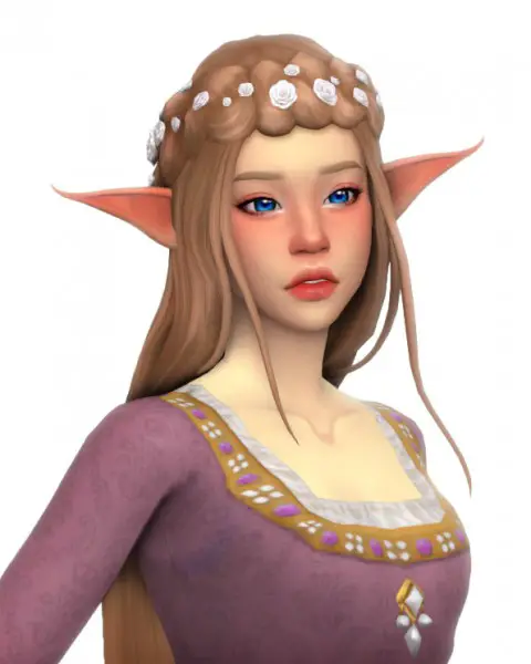 Simandy: Zelda hair for Sims 4