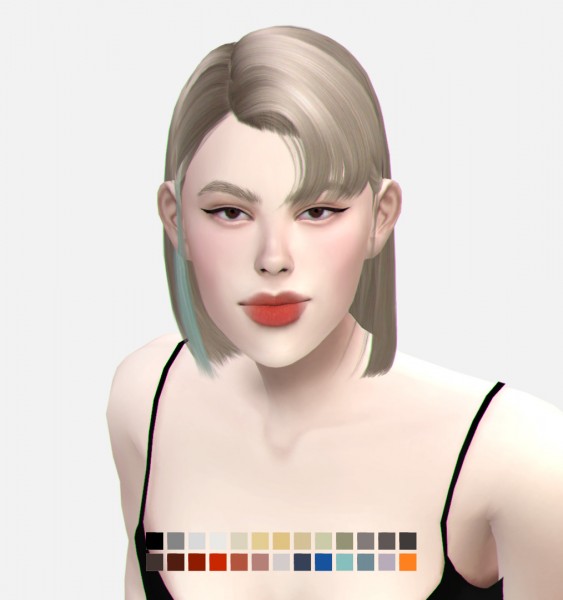 Effie: Kristian and Bad Blood Hair for Sims 4