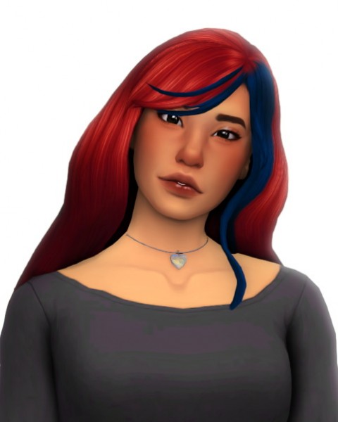 Simandy: Puzzle hair for Sims 4