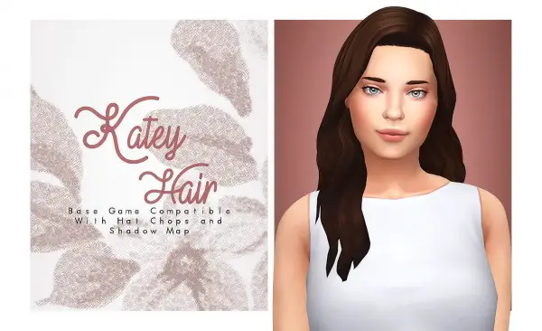 Isjao: Katey Hair for Sims 4