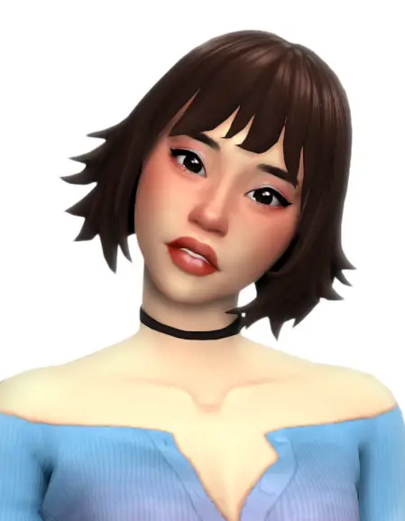 Simandy: Suki hair for Sims 4