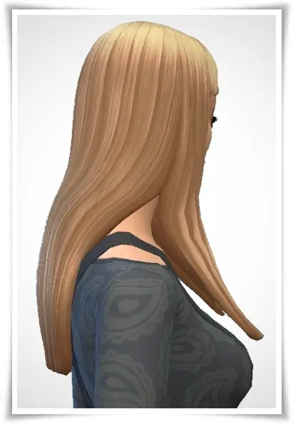 Birksches sims blog: Straight Hair Short Bangs for Sims 4