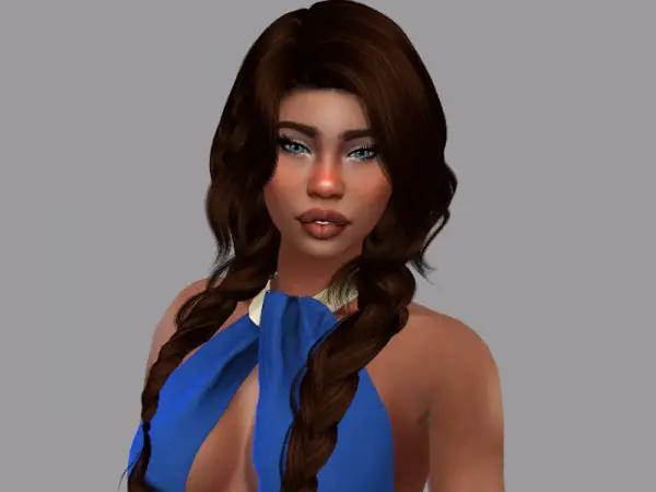 The Sims Resource: Wings Hair OE0316 Recolored by Teenageeaglerunner for Sims 4