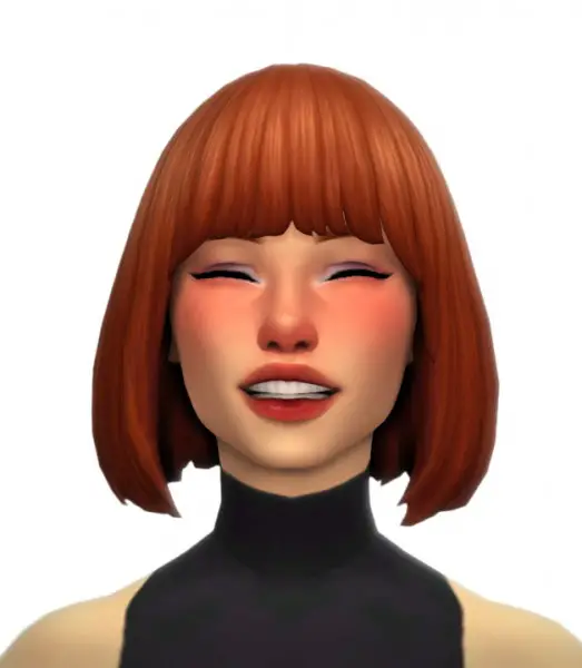 Simandy: Blue Orion hair for Sims 4