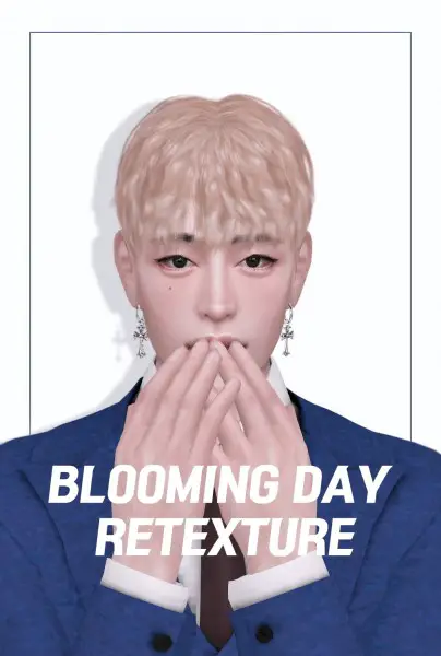 Oje Sims: Blooming Dau=y`s Hair Retexture for Sims 4