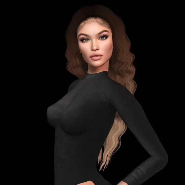 Lluxuriah Sims: Tossa hair for Sims 4