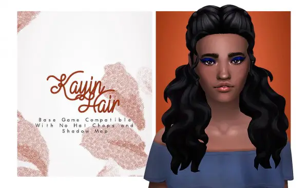 Isjao: Kayin Hair for Sims 4