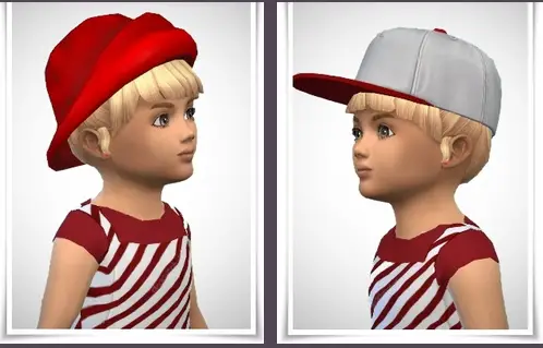 Birksches sims blog: Ellie Hair for Toddlerr for Sims 4