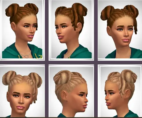 Birksches sims blog: Lexi Hair for Sims 4