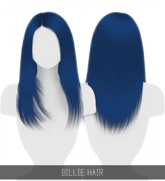 Simpliciaty: Billie Hair for Sims 4