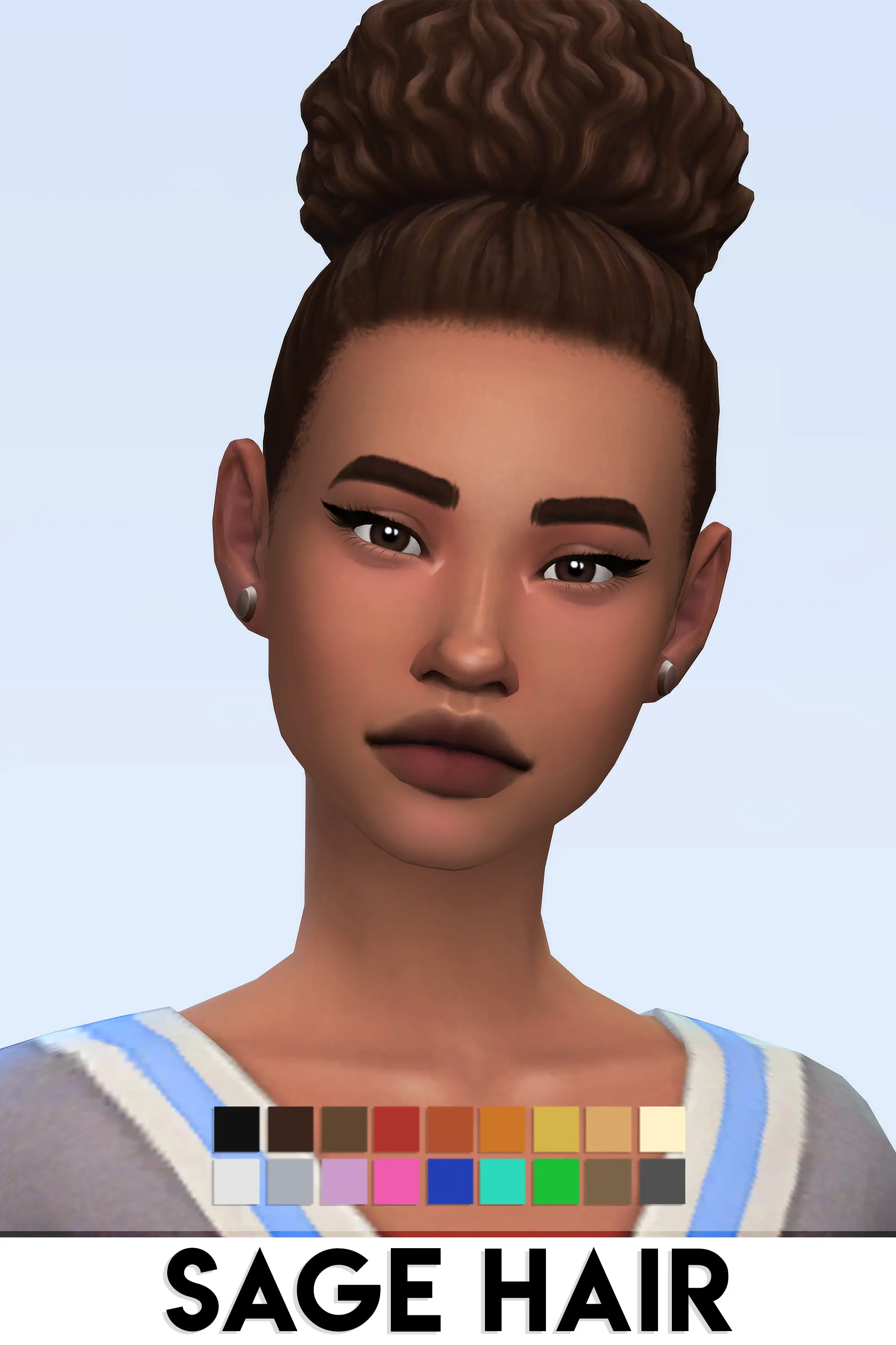 sims 4 clothes hair and make up cc pack