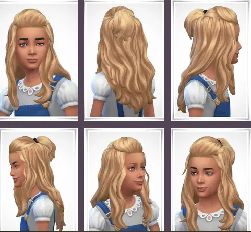 Birksches sims blog: Cissy Hair for Sims 4
