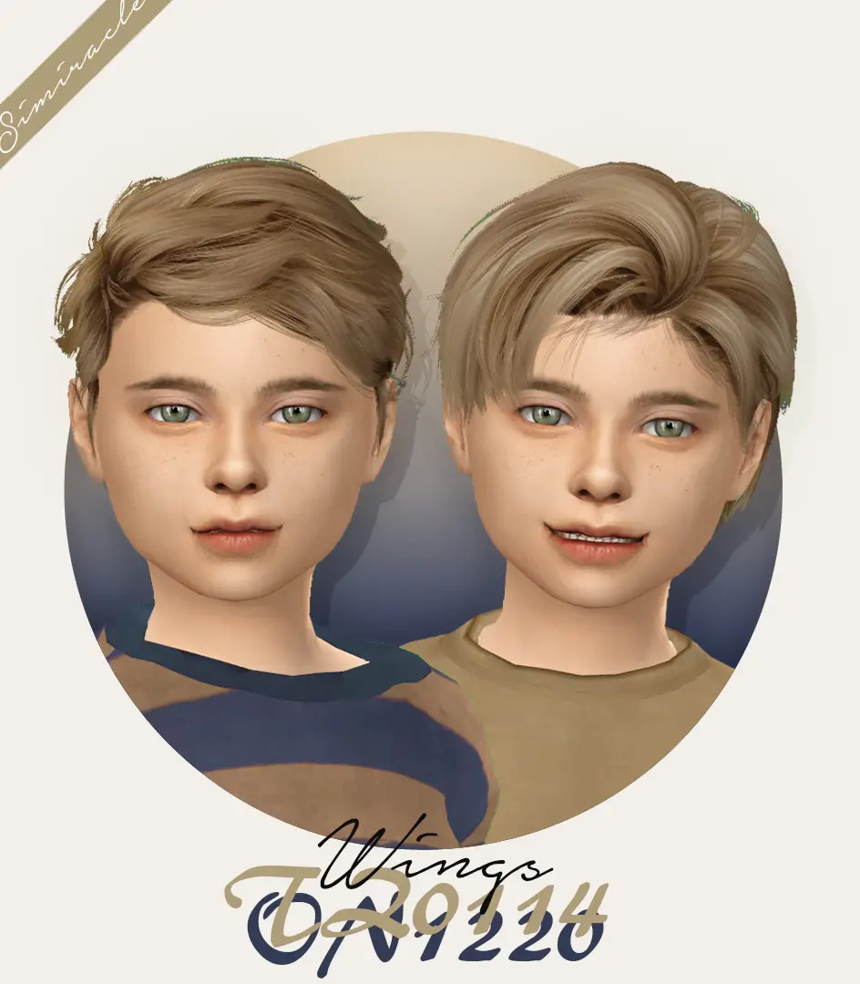 sims 4 male child hair curly