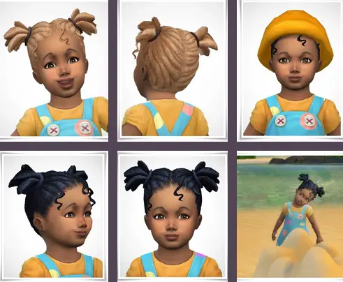 Birksches sims blog: Hollie Hair for Sims 4