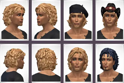 Birksches sims blog: Jamie Hair for Sims 4