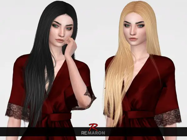 The Sims Resource: Successfull Hair Retextured by remaron for Sims 4
