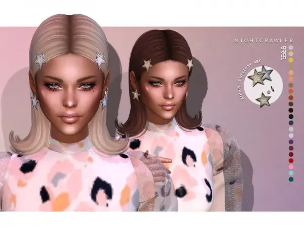 The Sims Resource: Bree Hair by Nightcrawler for Sims 4