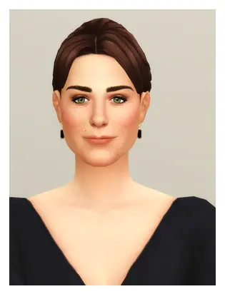 Rusty Nail: Kate Hair III V2 for Sims 4
