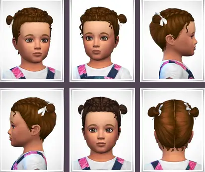 Birksches sims blog: Pippa Hair for Sims 4