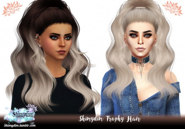 Shimydim: Trophy Hair for Sims 4