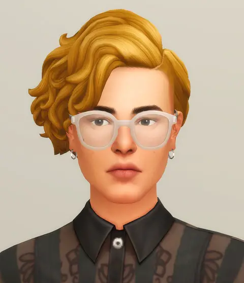 the sims 4 mods hair curly face cut