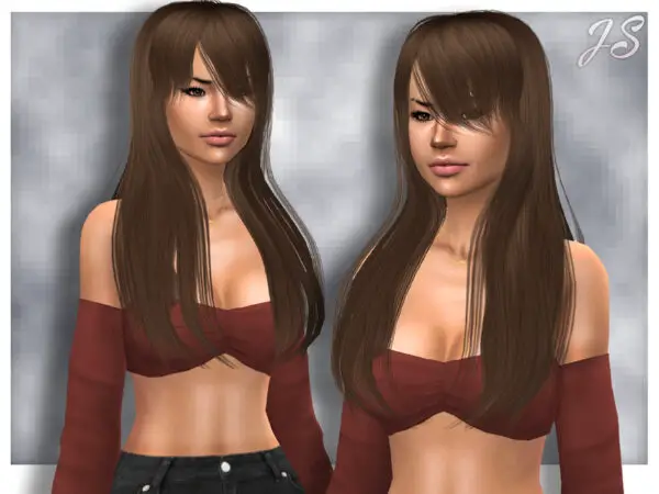 The Sims Resource: Um Hi Hair by JavaSims for Sims 4