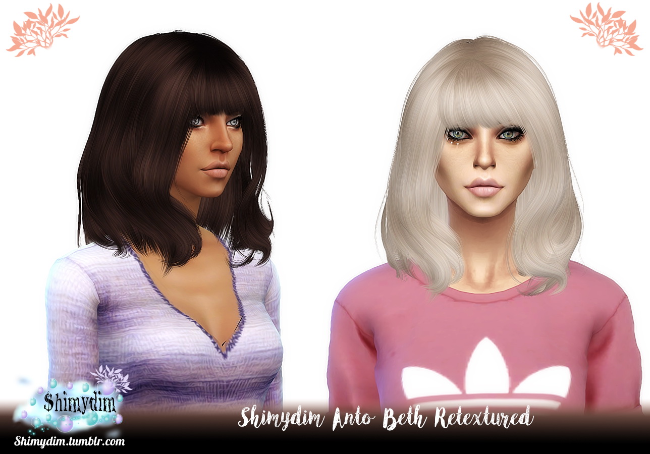 Anto Becky Hair For The Sims 4 Womens Hairstyles Sims 4 Sims 4 Body