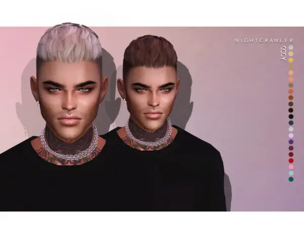 The Sims Resource: Cody hair by Nightcrawler Sims for Sims 4