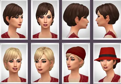 Birksches sims blog: Emma Hair for Sims 4