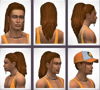 Birksches sims blog: Jenson Hair for Sims 4