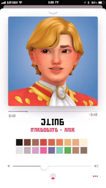 Marso Sims: Elias hair for Sims 4