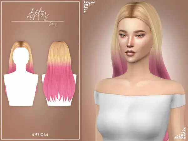 Enrique: After Hairstyle for Sims 4