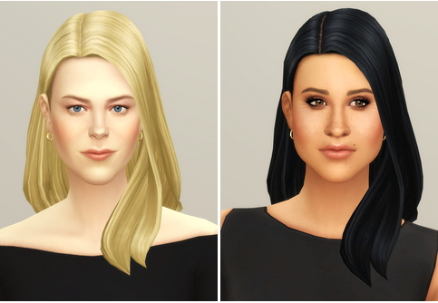 Rusty Nail: Kate Hair V1 for Sims 4