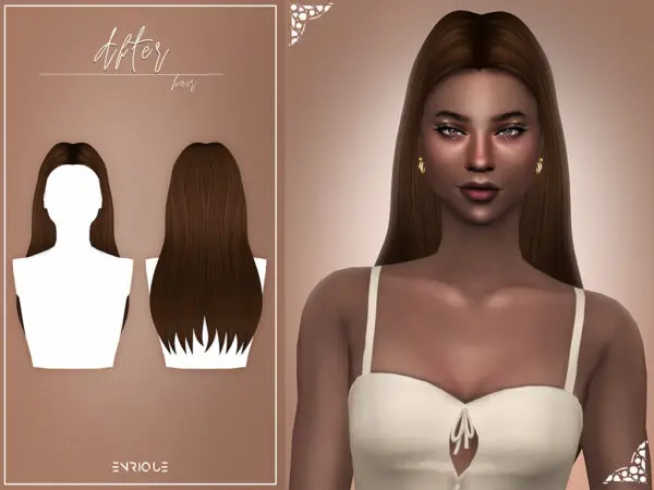 Enrique: After Hairstyle for Sims 4