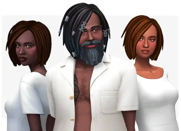 Nolan Sims: Yvette Dreads for Sims 4