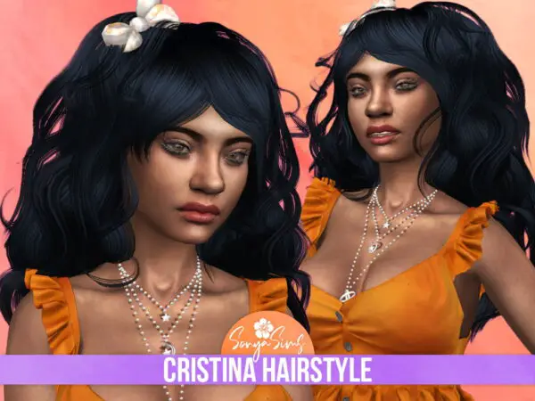 Sonya Sims: Exalted, Modulation and Cristina Hair for Sims 4