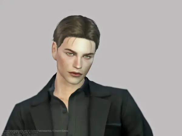 midlength hair that goes over bang male sims 4 cc