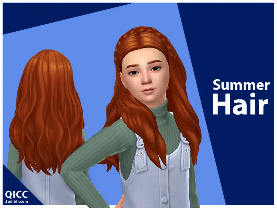 the sims 4 custom content hair tumblr