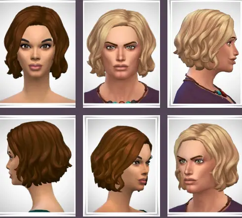 Birksches sims blog: Vi Hair for Sims 4