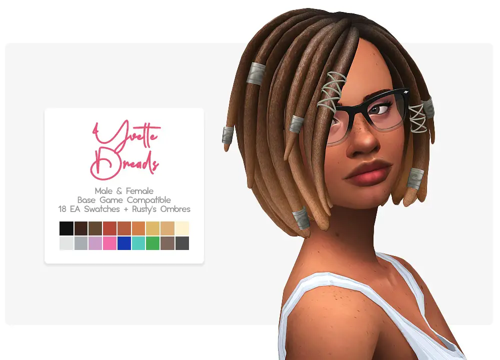 Sims 4 Dreadlocks